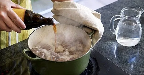 Cocinando con cerveza