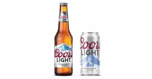 Coors Light American Light Lager Cerveza Coors Light