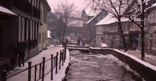 Goslar y el río Gose en la actualidad Goslar y el río Gose