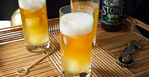 Cócteles con cerveza: Beer Mimosa