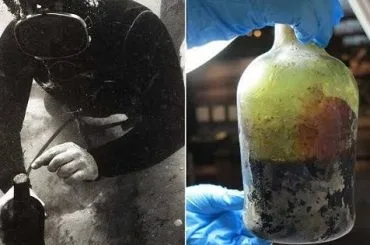 Cerveza encontrada en un barco hundido en 1797