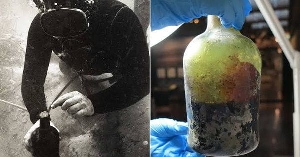 Cerveza encontrada en un barco hundido en 1797 Cerveza encontrada en un barco hundido en 1797