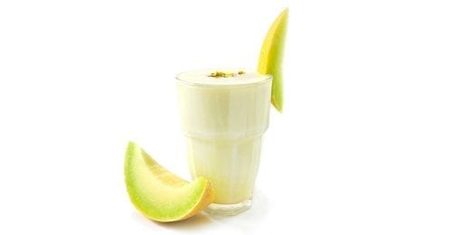Hefemelon Milk Shake Cócteles con cerveza: Hefemelon Milk Shake