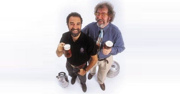 Charlie Papazian y Michael Jackson Charlie Papazian y Michael Jackson