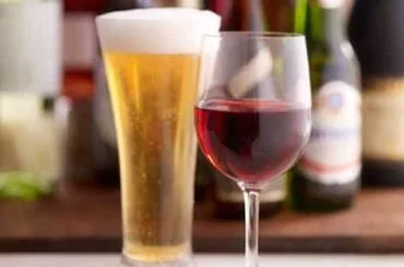Cerveza vs vino