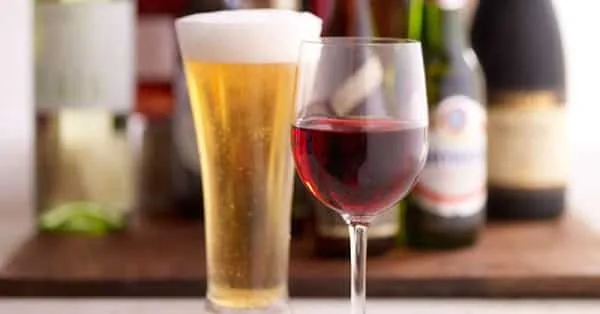 Cerveza vs vino