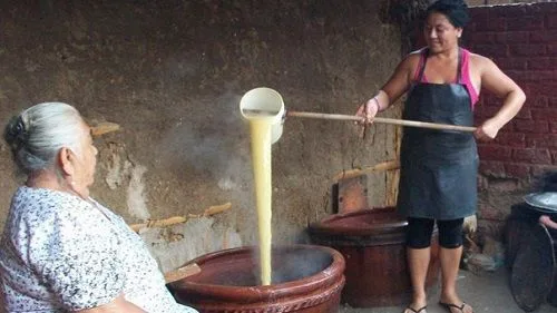 Elaboración de chicha bruja en Nicaragua Elaboración de chicha bruja