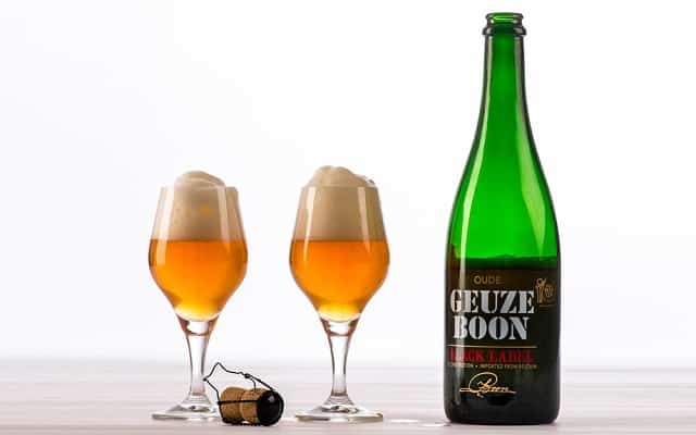 cervezas belgas: Oude Geuze Boon Black Label