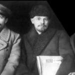 Lenin, Stalin y Trotski