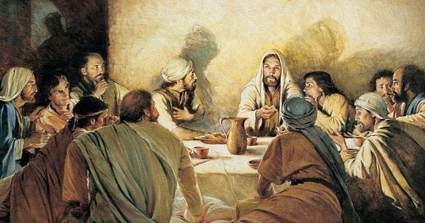 La última cena de Jesús La última cena de Jesús