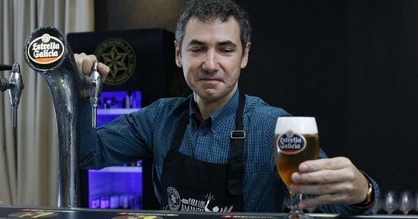Fernando Iglesias de Estrella Galicia Fernando Campos de Estrella Galicia