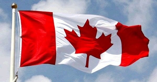 Bandera Canadá Bandera Canadá