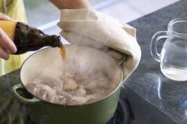Cocina con cerveza