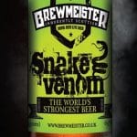Snake venon la cerveza más fuerte del mundo