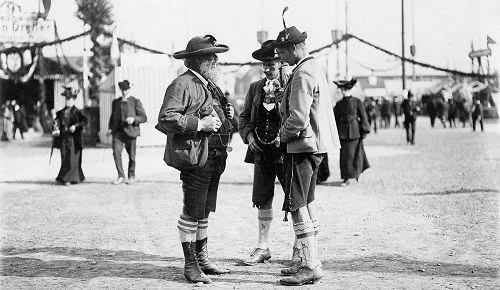 Participants à l'Oktoberfest de 1910 Participants à l'Oktoberfest de 1910