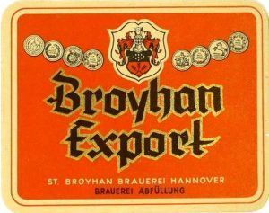Etiqueta cerveza Broyan