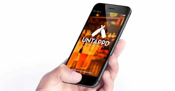 Untappd Logo de la aplicación Untappd para registrar cervezas