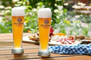 Cerveza de trigo Paulaner
