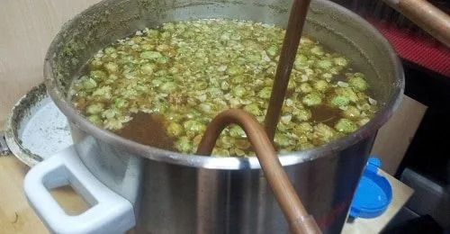 Enfriado del mosto Enfriado de cerveza