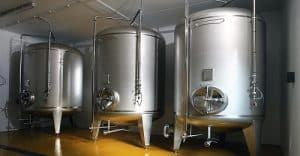 Tanques maduración cerveza