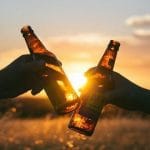 Cervezas al atardecer