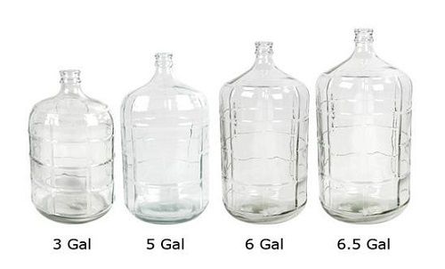 Botellones de vidrio