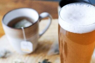 Cervezas con té