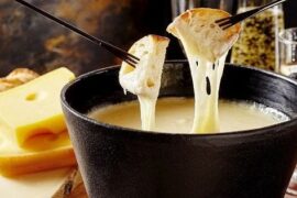 Fondue de queso a la cerveza