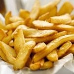 papas fritas a la cerveza