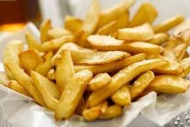 papas fritas a la cerveza