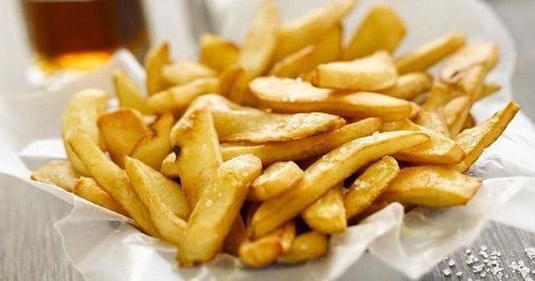 Papas fritas a la cerveza papas fritas a la cerveza