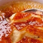 Creme brulee a la cerveza