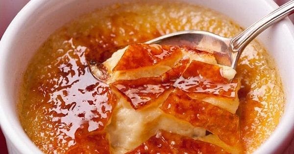 Creme brulee a la cerveza Creme brulee a la cerveza