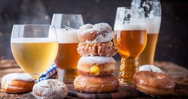 Donas a la cerveza Donas a la cerveza