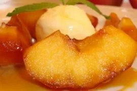 Manzanas a la cerveza quadrupel