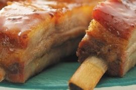 Receta de costillas de cerdo a la cerveza