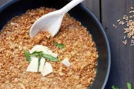 Receta de risotto de jamón ibérico a la cerveza