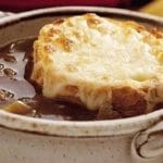 Sopa de cebolla a la cerveza