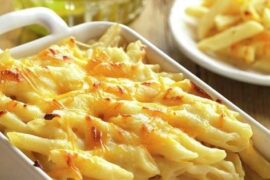 Receta de macarrones con queso