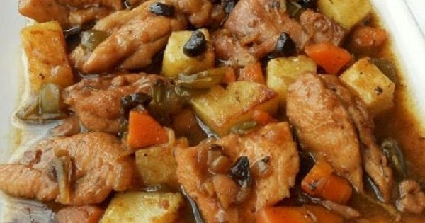 Receta de pollo a la cerveza y ajo negro Receta de pollo a la cerveza y ajo negro