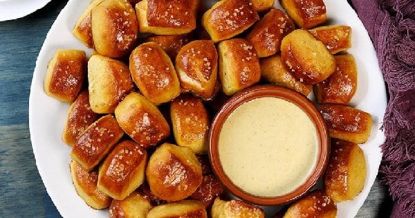 Receta de bocadillos pretzel con cerveza Receta de bocadillos pretzel con cerveza