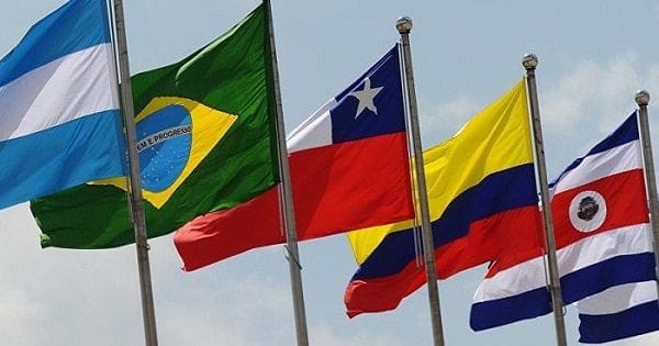 Banderas latinoamericanas Banderas-latinoamérica