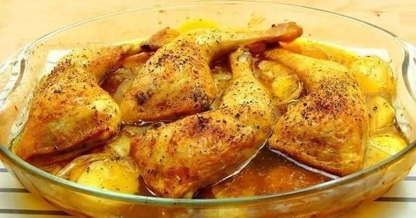 Pollo a la cerveza al horno Pollo a la cerveza al horno