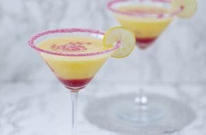 Receta de Margarita Sunrise sin Alcohol Receta de Margarita Sunrise sin Alcohol