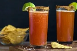 Michelada a la chilena
