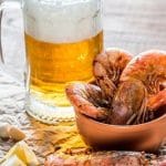 Maridaje de cerveza y mariscos