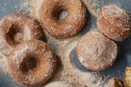 Donas de sidra de manzana