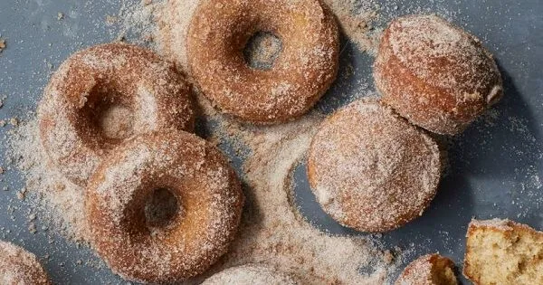 Donas de sidra de manzana