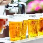 Vasos de cerveza de plástico