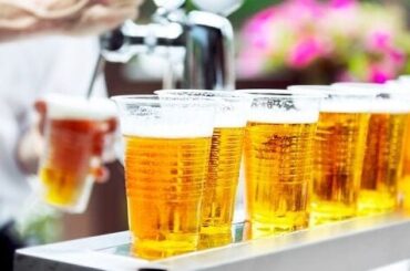 Vasos de cerveza de plástico